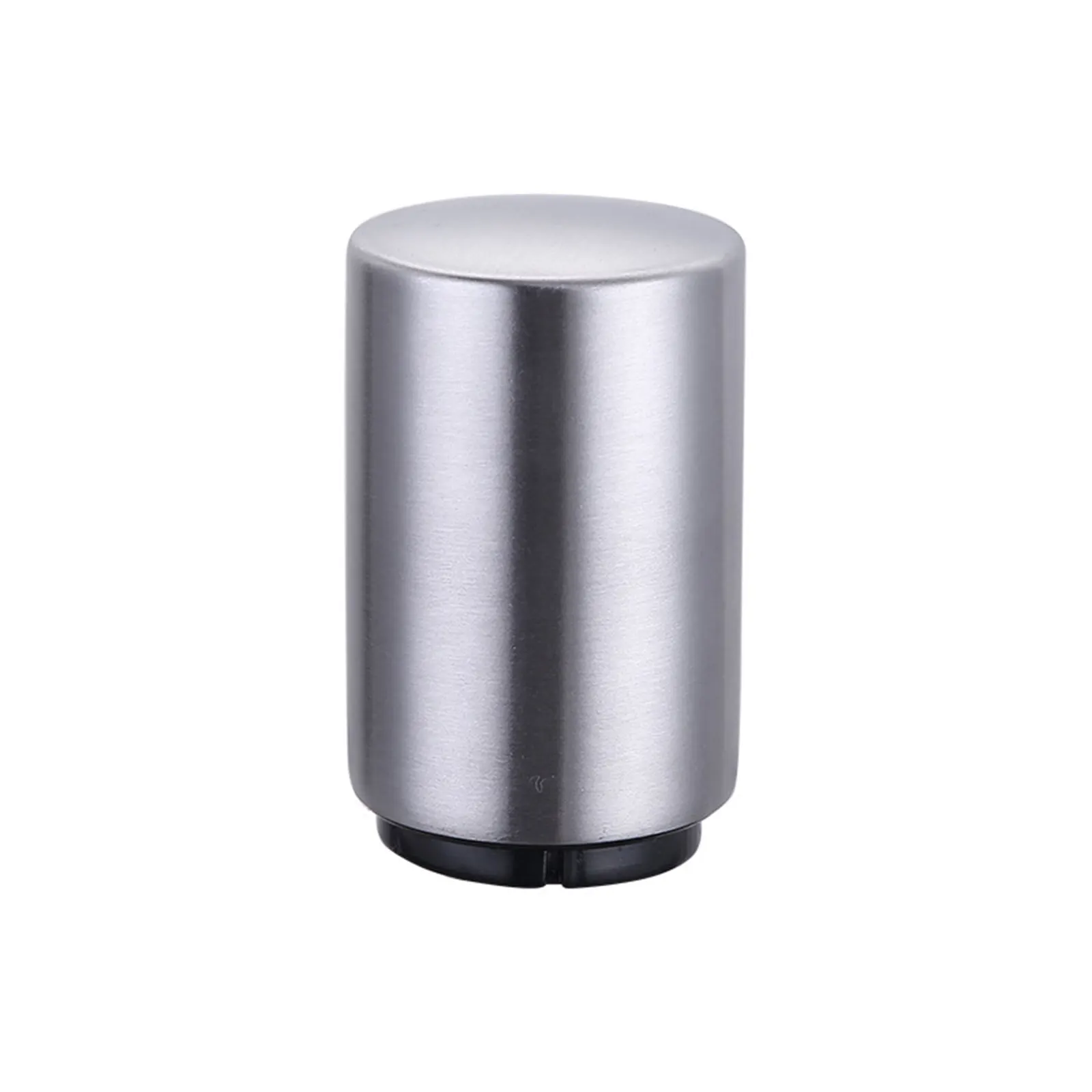 

Beer Bottle Opener with Plastic Inner Core, Automatic Magnet Stainless Steel Push Down Tool