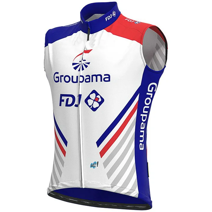 Windstopper 2020 GROUPAMA FDJ Pro Team 3 цвета велосипедная куртка без рукавов жилет одежда для