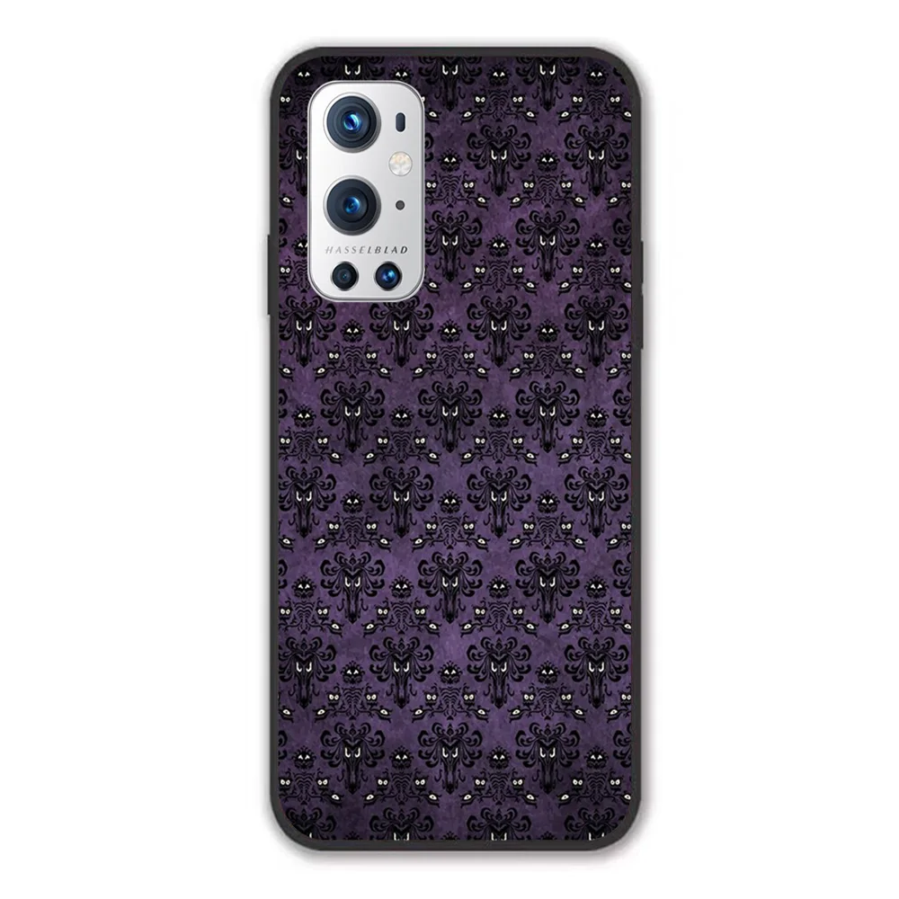 

For OnePlus Haunted Mansion Wallpaper Soft TPU Border OnePlus 7 7T 7Pro 8 8T 8Pro 9 9Pro Case