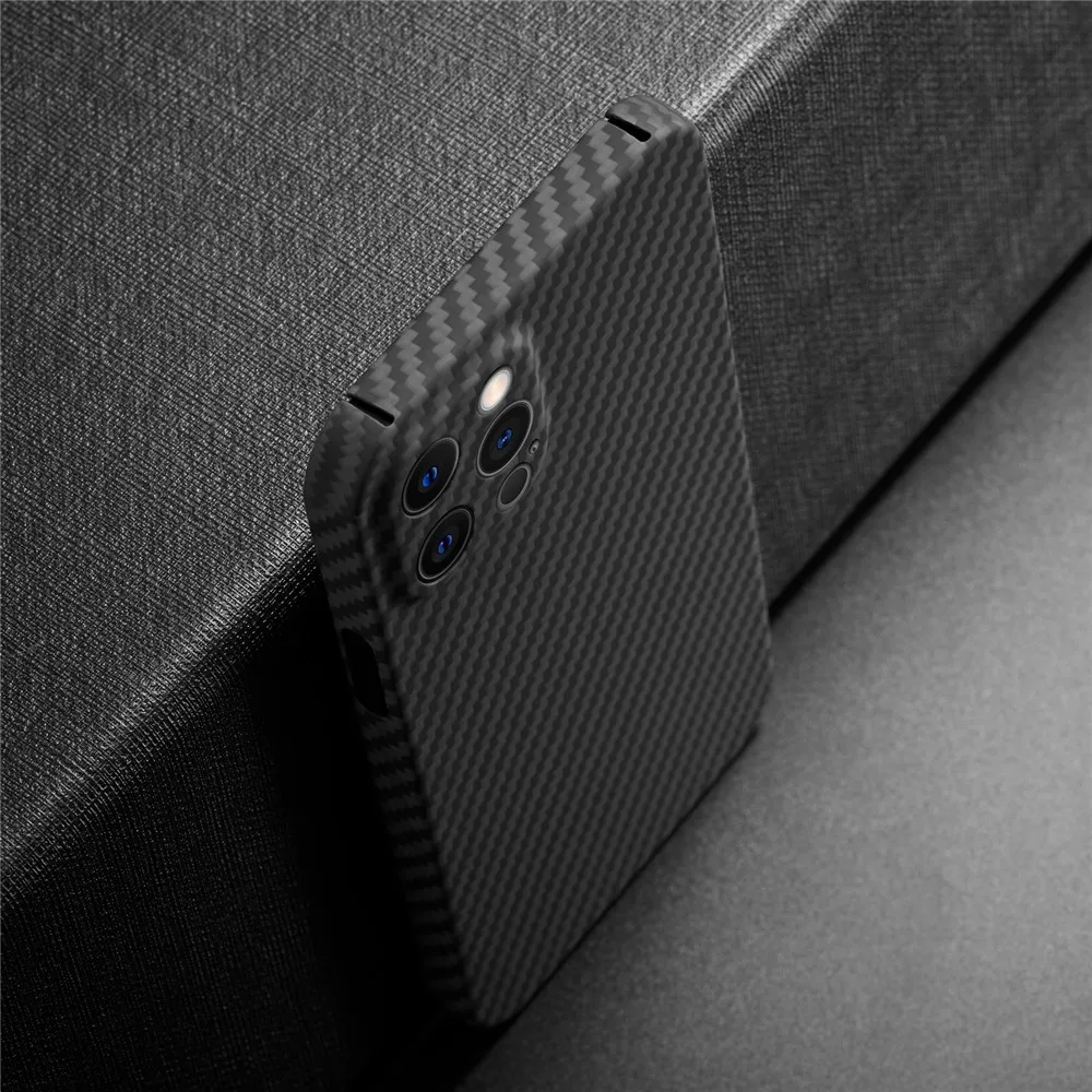 

New added color Carbon fiber case For apple iphone 12 pro, 12 pro max
