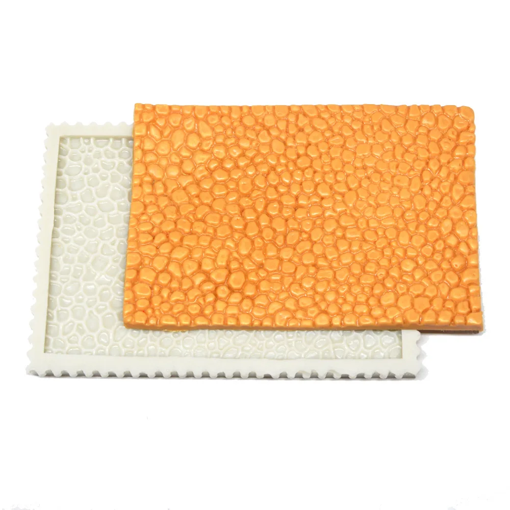 New Ceramic Tile Jewelry Crystal Lace Mat Fondant Cake Silicone Mold Birthday Wedding Decoration DIY Cake Decorating Tools