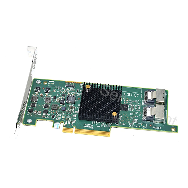 Хорошо протестированный контроллер LSI SAS 9207 8I LSI00301 с 8 портами HBA jino SFF8087 6 ГБ PCI E 3 0