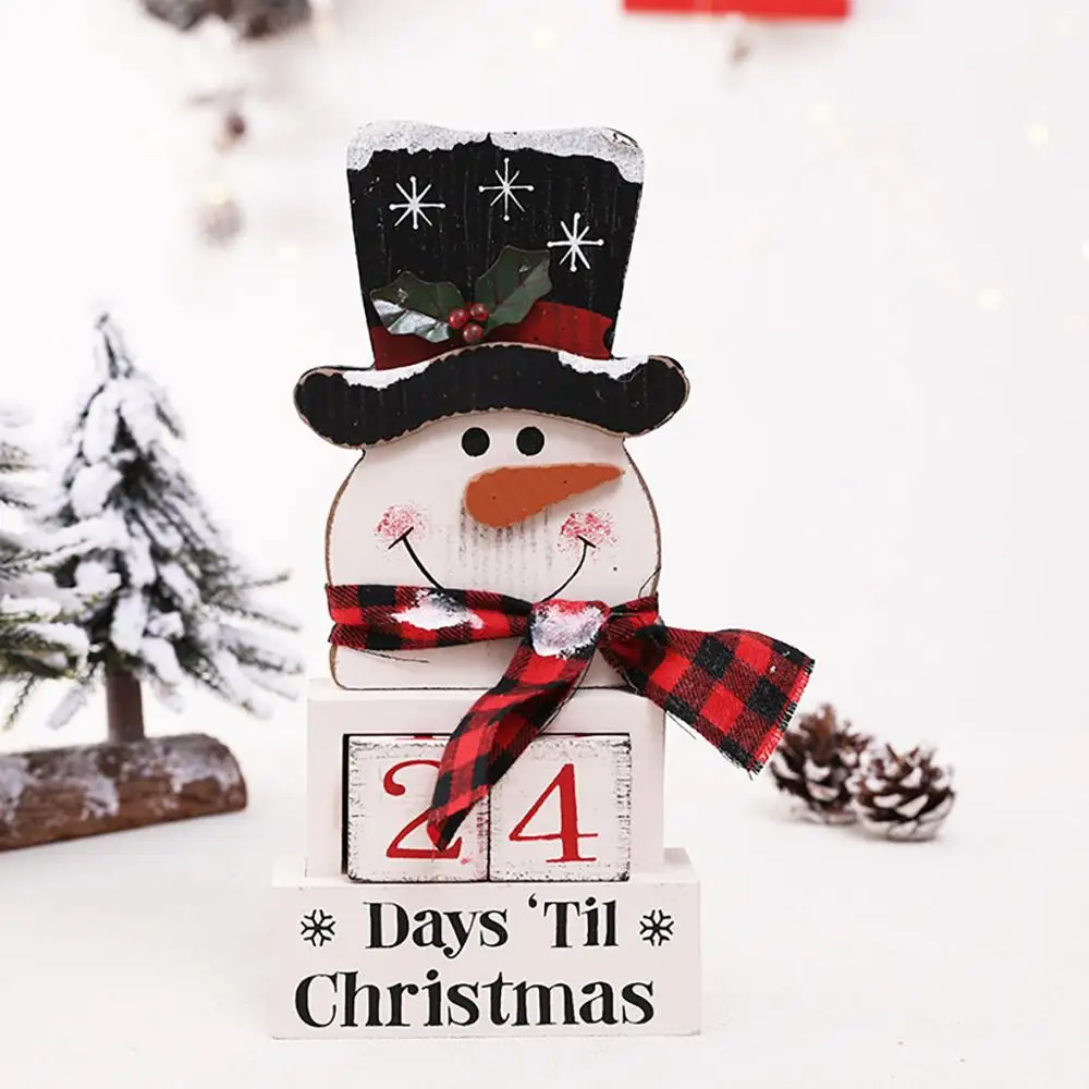 Адвент-календарь navidad 2019 Рождественский календарь Санта-Клаус Декор