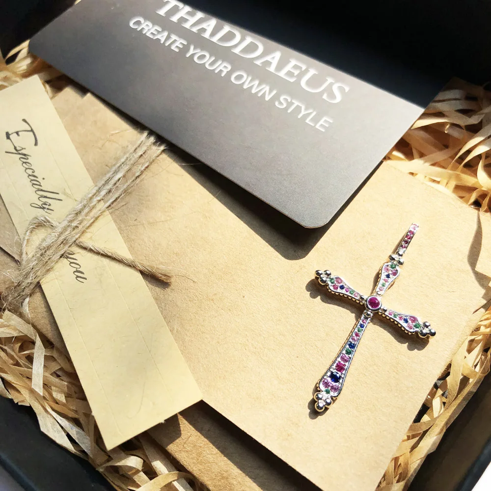 Подвеска Королевский Крест 2019 фирменные модные винтажные богемные украшения в