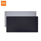 Оригинальный большой коврик для мыши Xiaomi Mi из двойного материала, водонепроницаемый, с ощущением кожи, из натурального дуба, устойчивый к пятнам Настольный коврик, игровой коврик для мыши