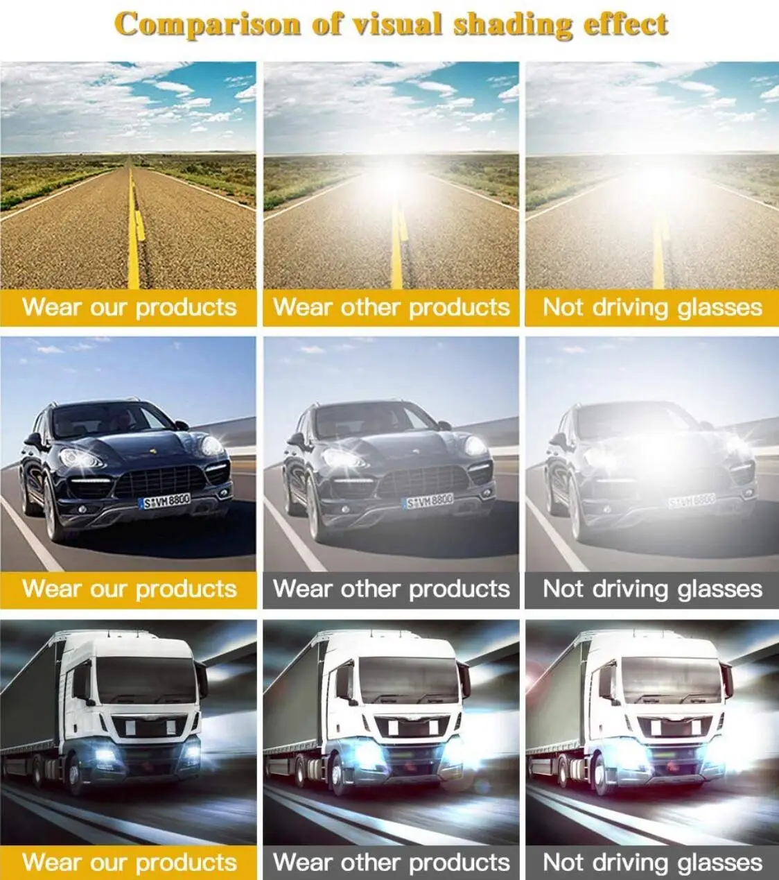 Очки для вождения автомобиля УФ защита солнцезащитные очки Skoda Octavia A2 A5 A7 Fabia Rapid Yeti