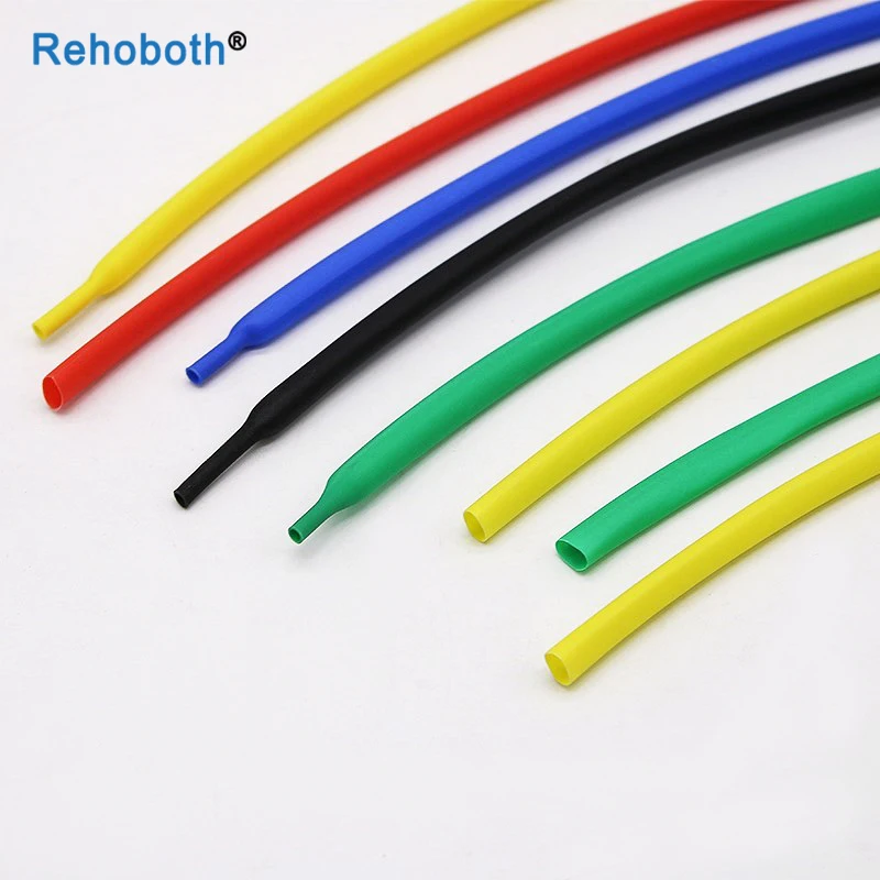 1 Meter/lot 2:1 Colorful Diameter Heat Shrink Heatshrink Tubing Tube Sleeving Wrap Wire Sell DIY Connector Repair Random Color