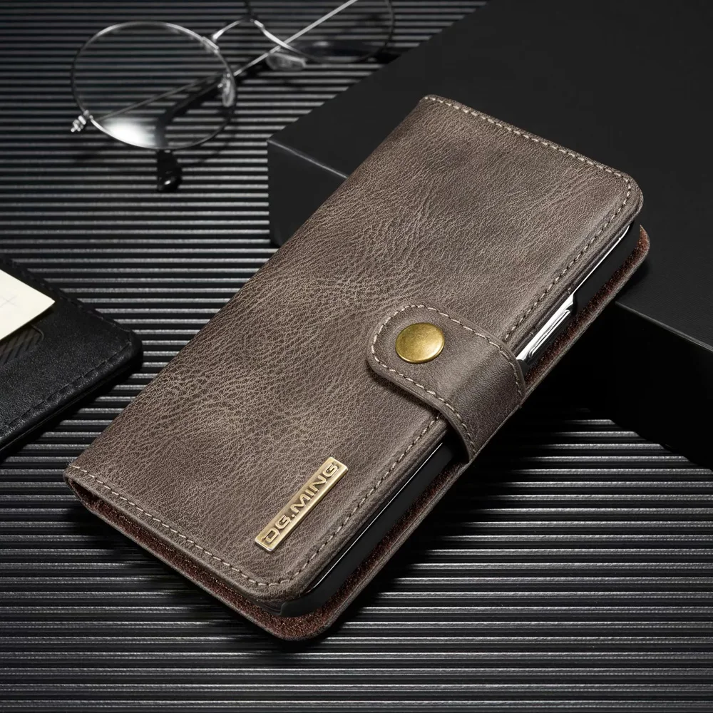 Wallet Card Phone Bags Magnetic PC Back Cover for New iPhone 11 Pro Max 5.8'' 6.1 6.5'' 2019 Case Luxury Genuine Leather Fundas |