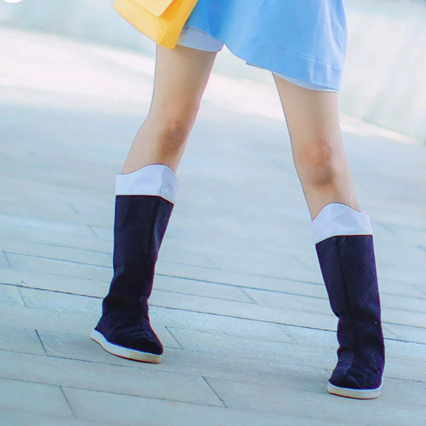 Фонарики животных на работе! Обувь для костюма косплея ботинки (кесшобан) обувь