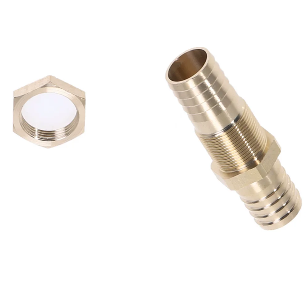 1 шт. латунная перегородка для шланга 6 8 10 12 14 16 мм