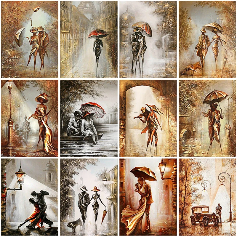 Замечательный любовь алмазная живопись Вышивка «сделай сам» со стразами камни в форме ромба, круглые фрезы, романтические пары Алмазная мо...