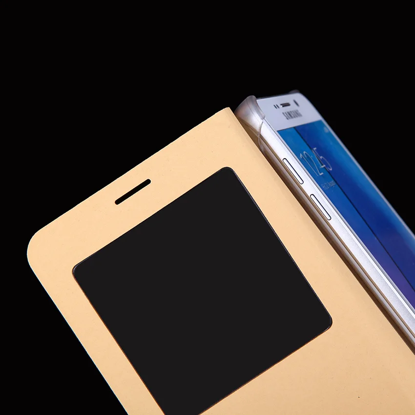 Чехол раскладушка кожаный чехол для телефона Samsung Galaxy Note 5 4 N920 Note4 Note5 Note3 N9000 тонкий