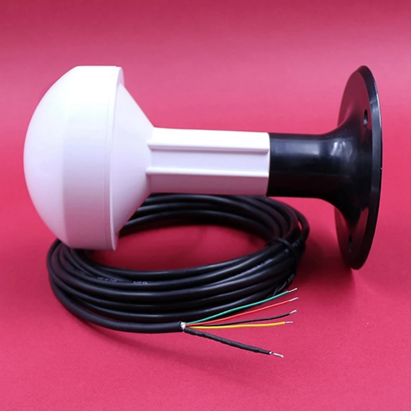 

12V Nautical Receiver RS-232 Protocol Marine Boat Ship GPS Receiver Antenna Module NMEA 0183 4800Bps DIY Connector Plastic Base
