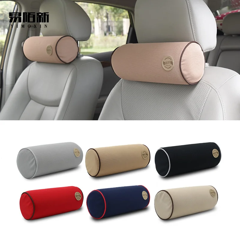 

Black red khaki and other high-quality car-flavored headrests and neck pillows foam lumbar cushions car support universal