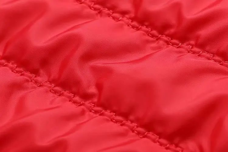 

Plus Size Thin Red Wadded Autumn Winter Jackets Women Cotton Long Padded Coat Outwear Warm Chaquetas Parka Feminina