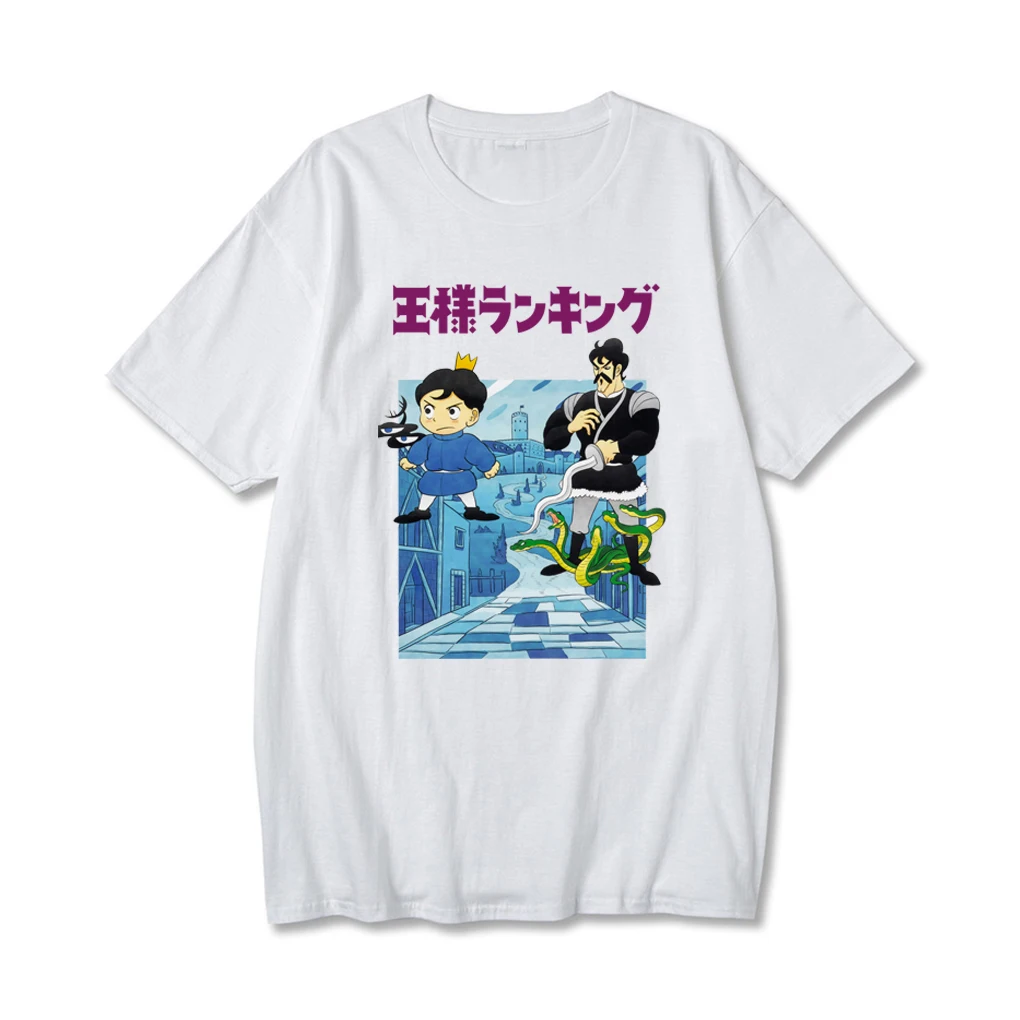 

Anime Ranking of Kings T-shirt Ousama Ranking Tshirt Boji Shirt Kawaii Manga Graphic Tees Harajuku Shirts Unisex T Shirts Tops
