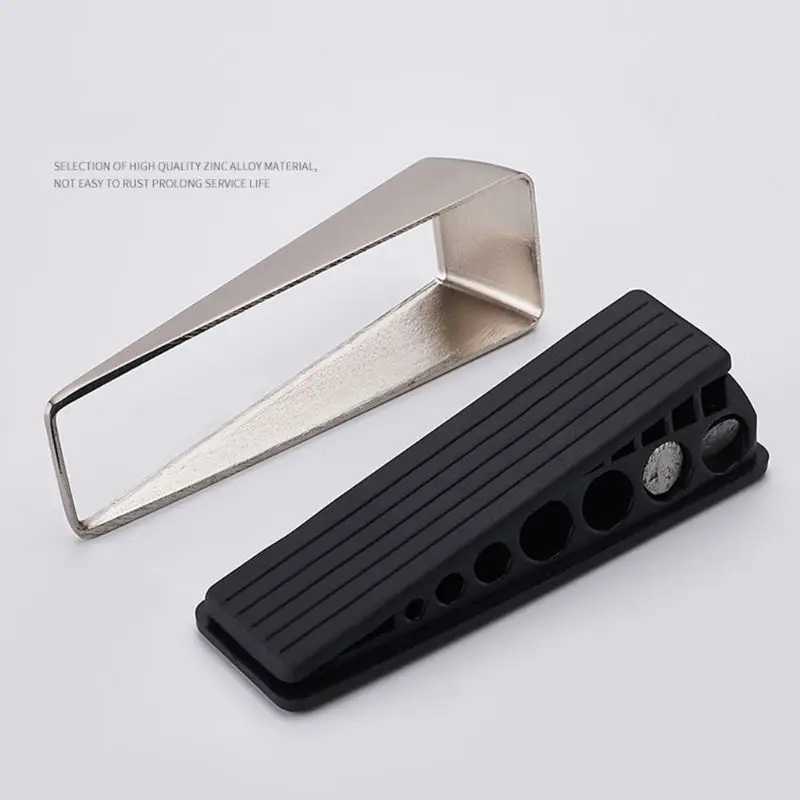 

Alloy Safety Door Wedge Anti-collision Doorstops Stopper Guard Block Home Accessories X37B