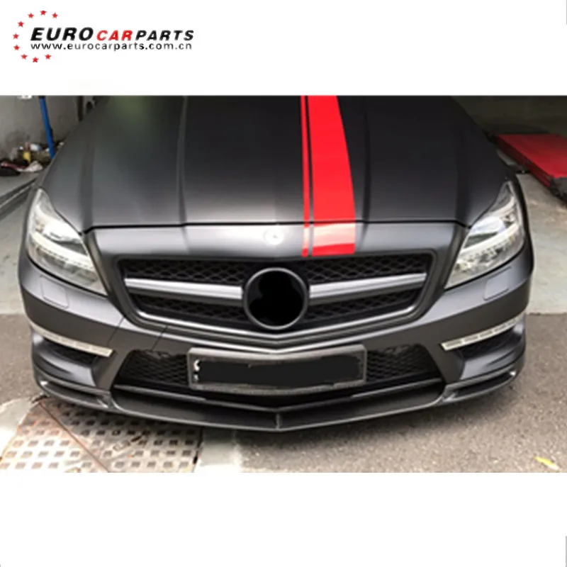 CLS CLASS CLS63 передний спойлер для губ из углеродного волокна подходит W218 style V