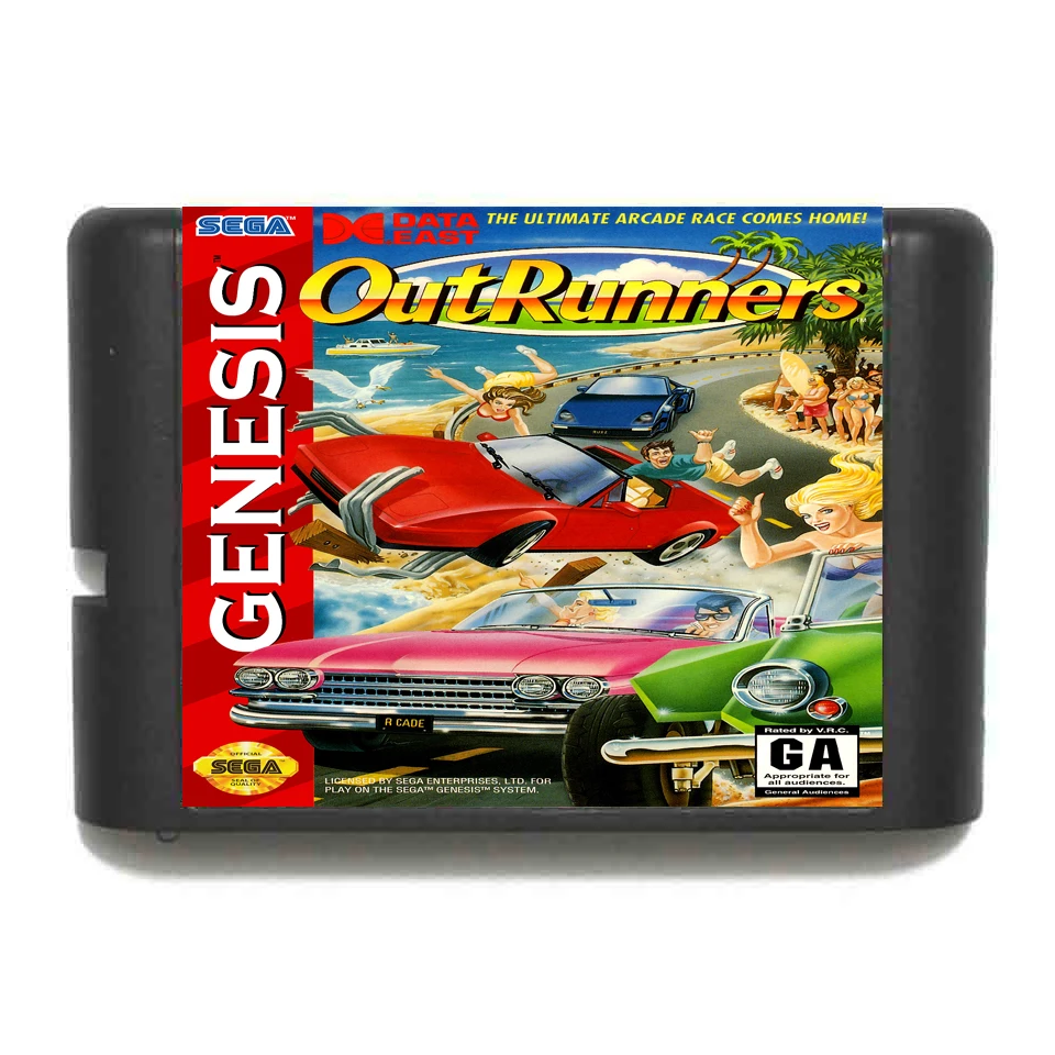 

Игровая карта OutRunners MD 16 bit для Sega Mega Drive For Genesis