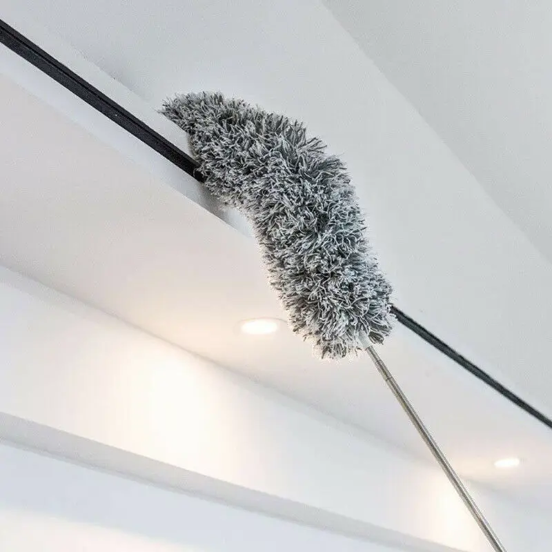 

Extendable Microfiber Telescopic Handle Duster Dust Cleaner Flexible Home Cleaning Brush G10