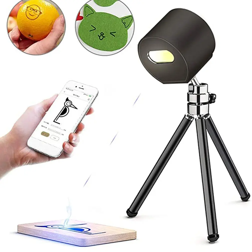 Лазерный гравер 3D принтер портативный мини лазерный гравировальный станок Pecker Pro