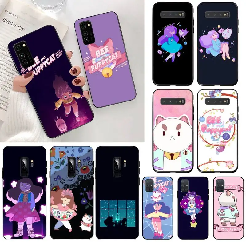 Роскошный чехол CUTEWANAN Bee And Puppycat DIY для телефона Samsung S20 plus Ultra S6 S7 edge S8 S9 S10 5G lite 2020 |