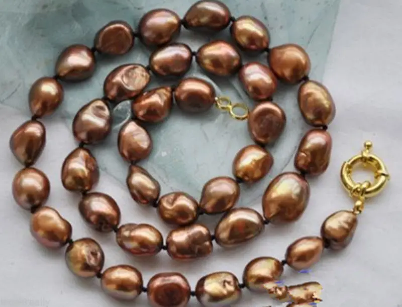 

Ожерелье с натуральным жемчугом, 12-13 мм, 34 дюйма