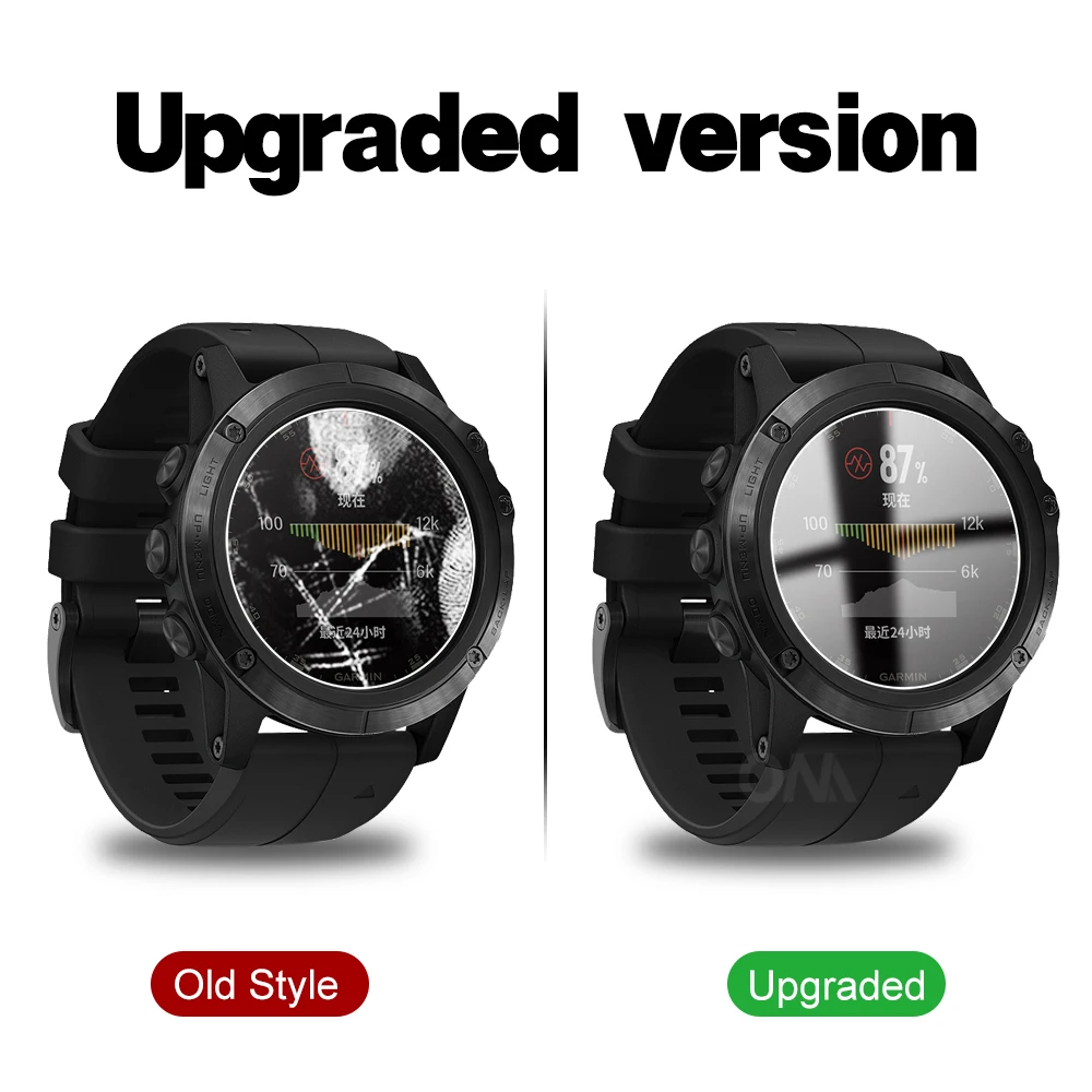 

5Pcs 9H Premium Tempered Glass For Garmin fenix 5 5S 5X Smart watch Scratch resistant Screen Protector Film Accessories