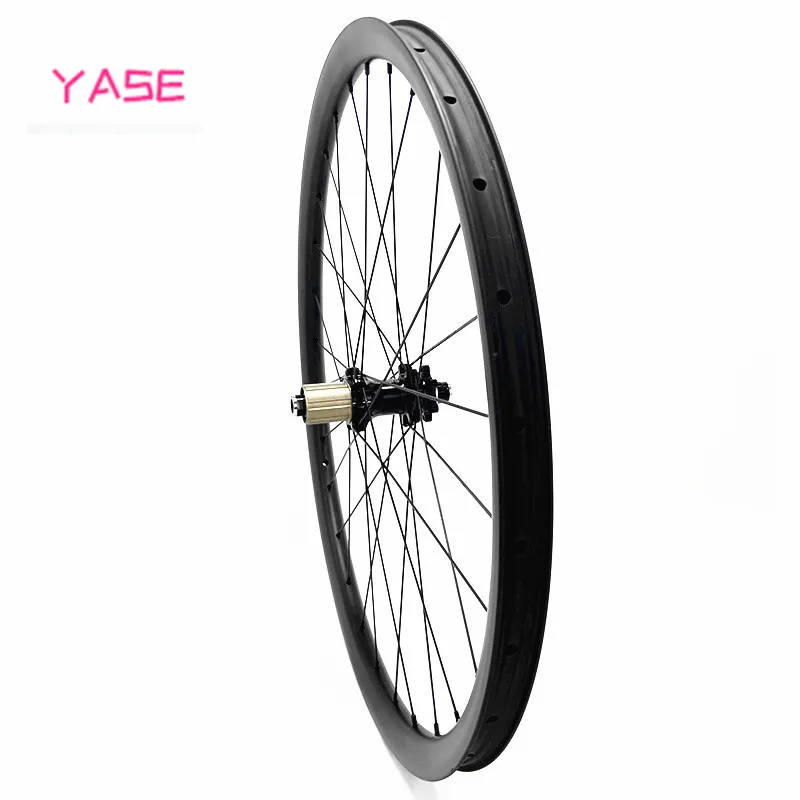 29er mtb дисковые Углеродные колеса 37x24 мм бескамерный велосипед FASTace DA206 100x15 142x12 650b