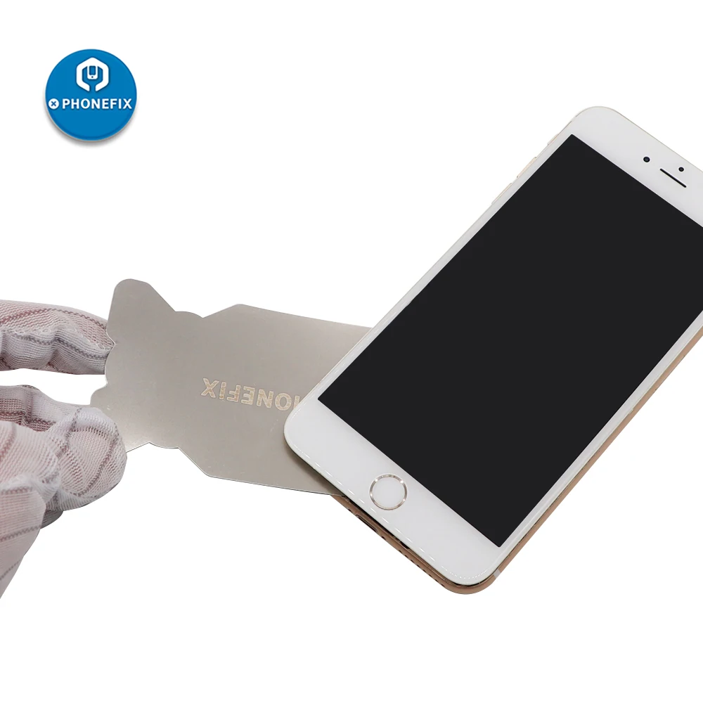 PHONEFIX, ультра тонкий металлический инструмент для мобильного телефона из нержавеющей стали, инструмент для ремонта экрана iPhone, samsung