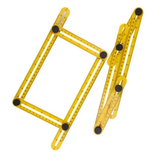 Набор линейки ручной инструмент практичные четыре складные пластиковые