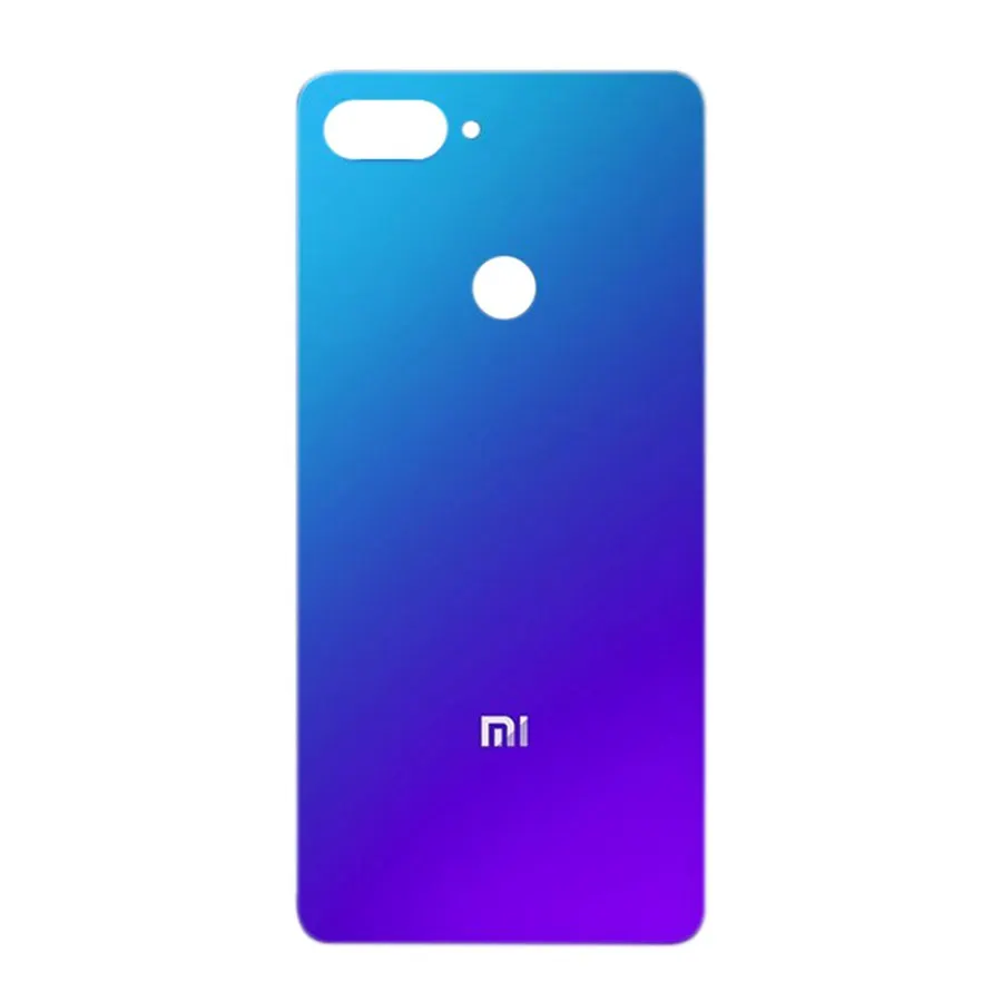 Mi8 Lite Blue Для Xiaomi Mi 8 крышка батареи Задняя стеклянная задняя дверь корпус чехол для Xiaomi Mi 8 SE крышка батареи 8SE 8 Lite Explorer Pro замена - Цвет: Mi8 Lite Blue
