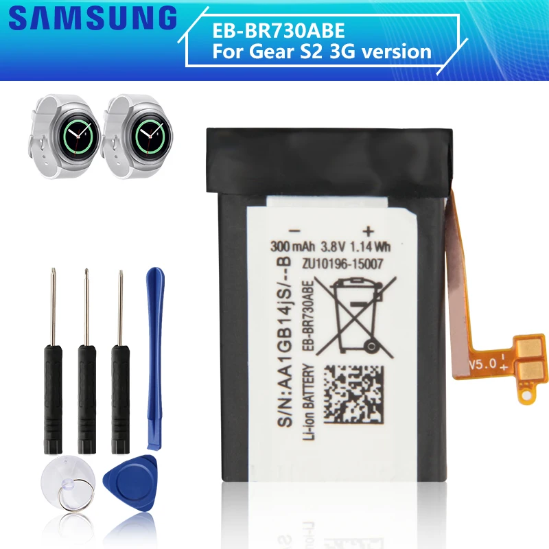 SAMSUNG оригинальный аккумулятор EB BR730ABE для Samsung Gear Sport SM R600 S2 3G с функцией R730 R730A R730V