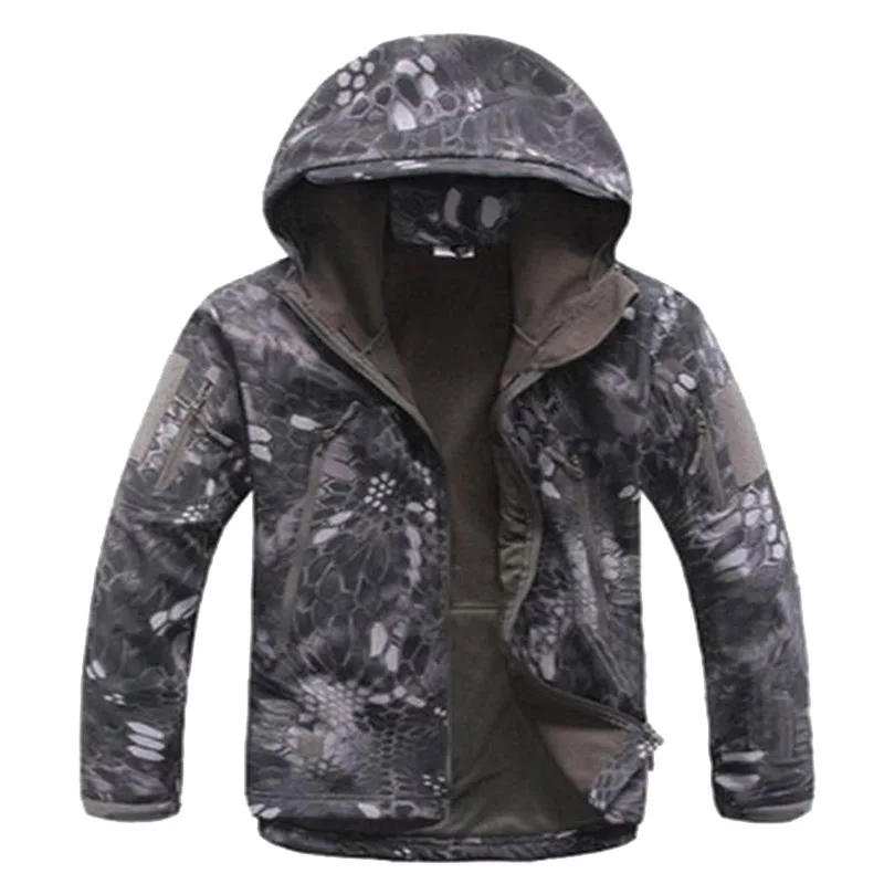 Армейская тактическая мягкая куртка Sharkskin TAD камуфляжная охотничья одежда для