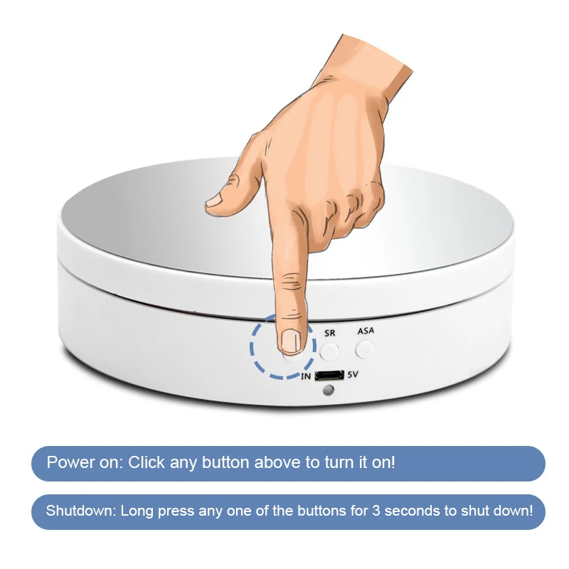 

Фон для фотосъемки 360 градусов круглый Авто вращающийся пульт дистанционного управления автоматически проигрыватель ювелирные изделия Ди...