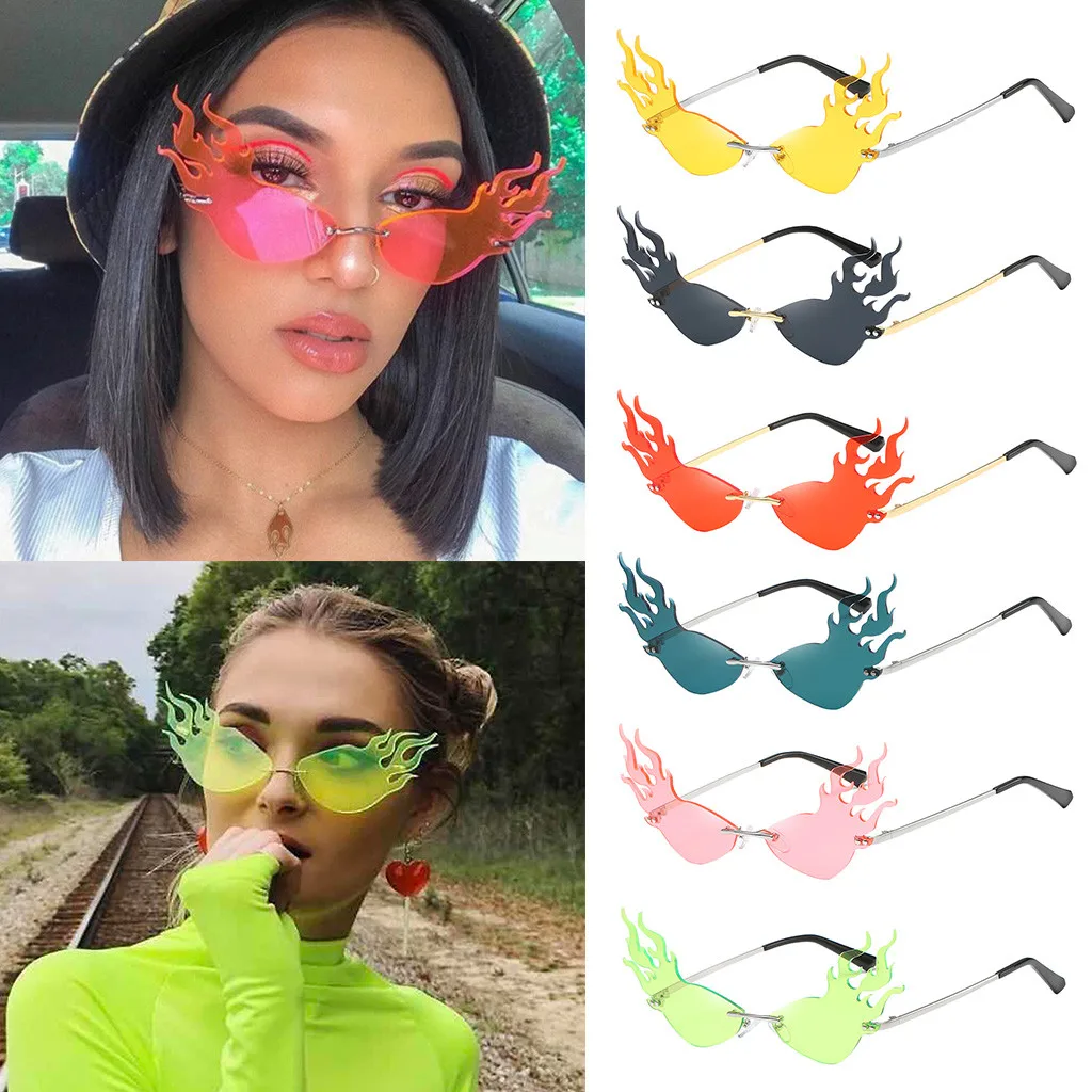 Модные нестандартные мужские и женские солнцезащитные очки кошачий глаз