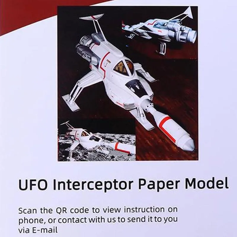 

Ufo Interceptor Ufo Interceptor Paper Model Diy Handmade Production Paper Gifts Boys 3d For Girls Birthday Model B1M4