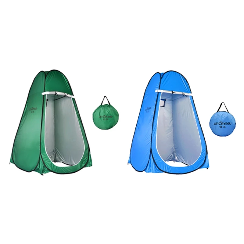 

LEVORYEOU Privacy Shower Tent Portable Outdoor Sun Shelter Camp Toilet Changing Dressing Room with Storage Bag