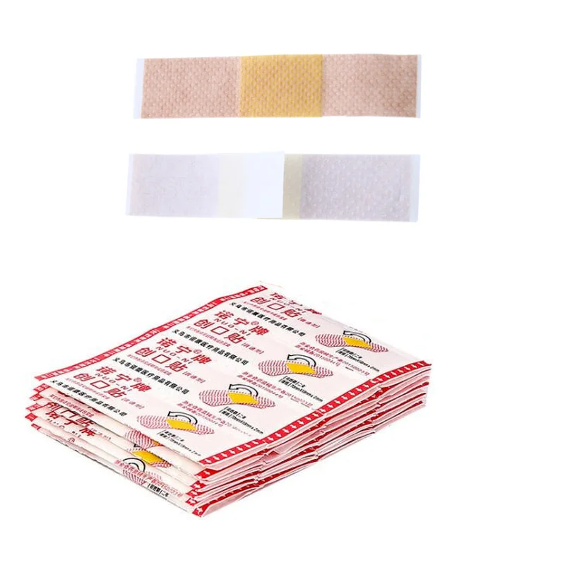 

50pcs/bag Waterproof Breathable Woundplast Wound Dressing Tape Patches First Aid Adhesive Bandage Medical Plasters Bandage