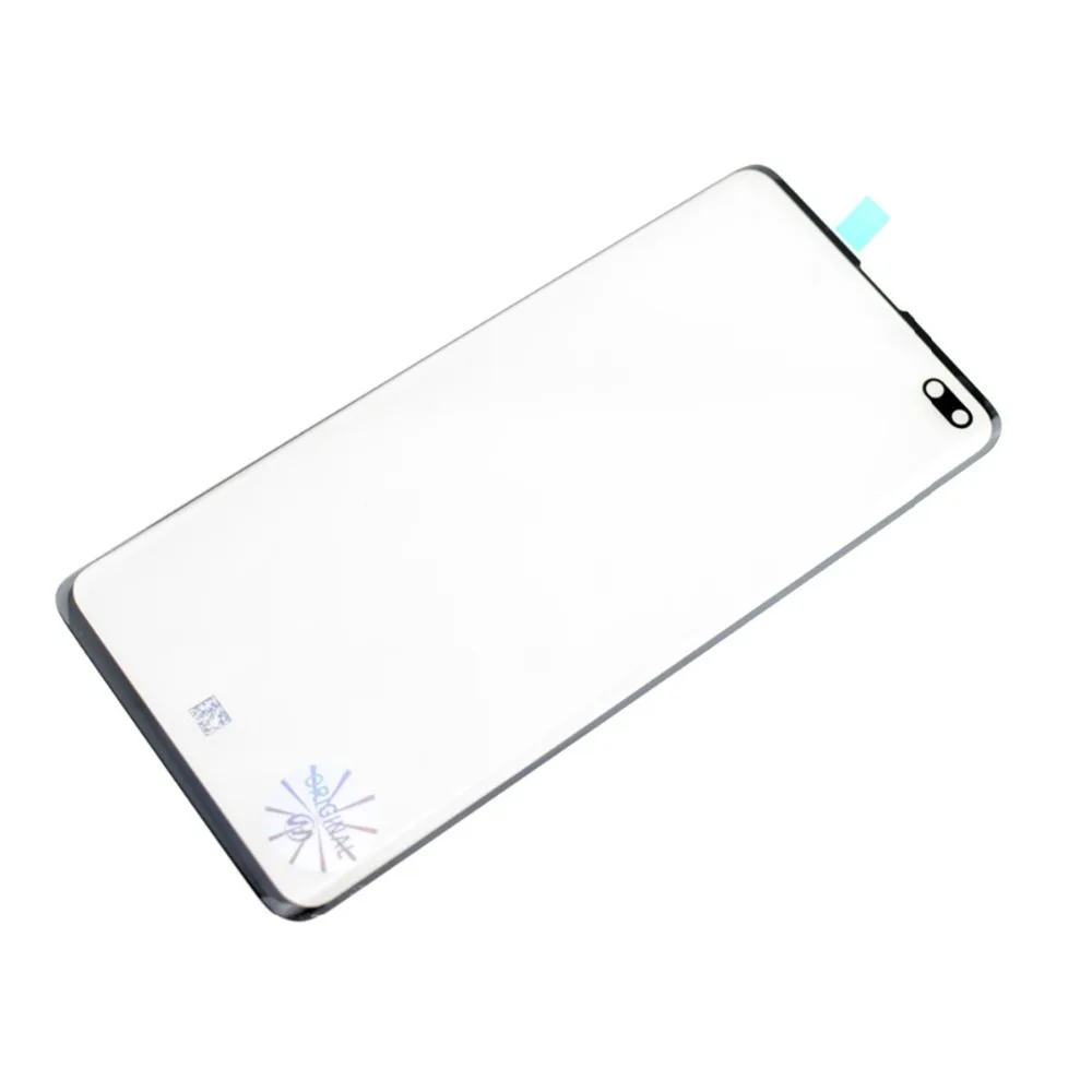 Сменные комплекты передней стеклянной панели экрана для samsung Galaxy S10 5g S10E S10 Plus внешняя Сенсорная панель ремонт стекла+ УФ клей/свет