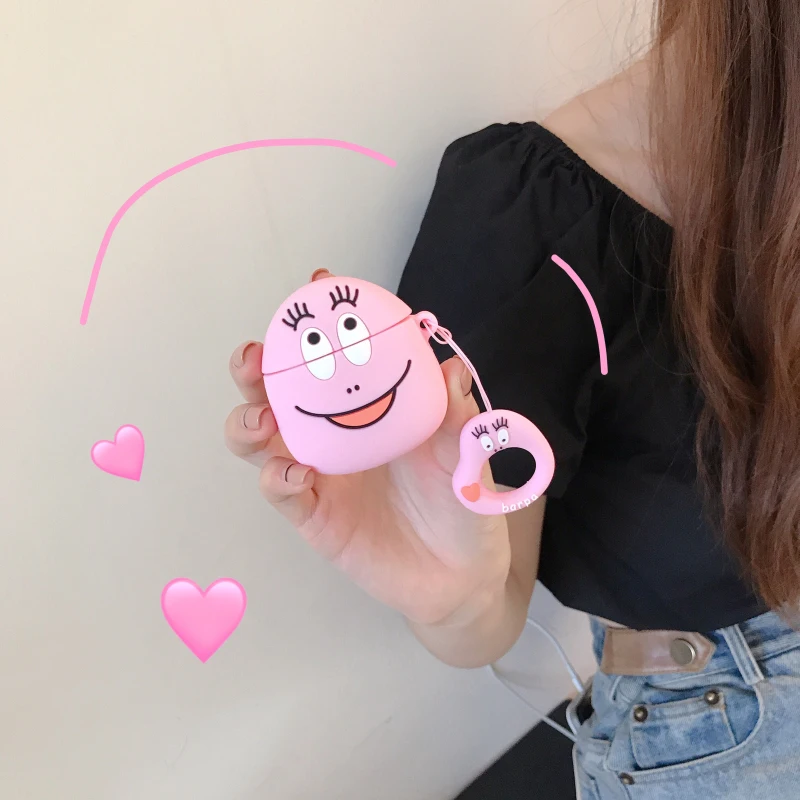 1104061 Q UNCLE мультфильм чехол с единорогом беспроводной Bluetooth наушники чехол для Apple AirPods 2 силиконовые наушники Чехлы Защитные коробки - Цвет: 1104061