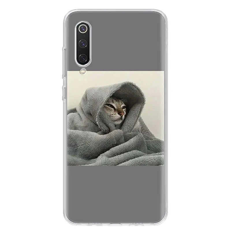 

Cute cat wallpaper Phone Case For Redmi S2 Note 10 8T 8Pro 8 7 6 5 8A 8 7A 7 6A 6 K20 Xiaomi MI F1 9 8 5X 6X pro lite