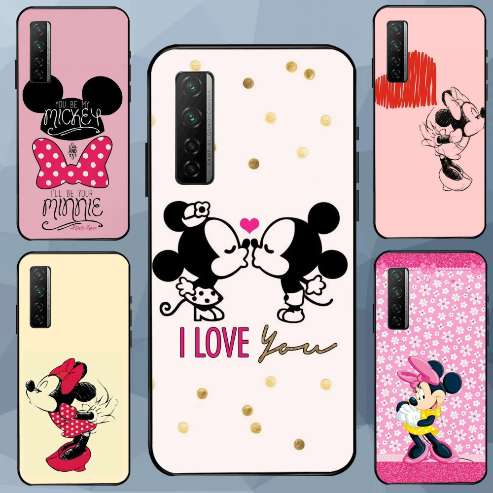 

Phone Case for Huawei Mate 40Pro Plus Mate30 Mate20 Mate 20X 5G Factory Cool Kiss minnie mouse disney