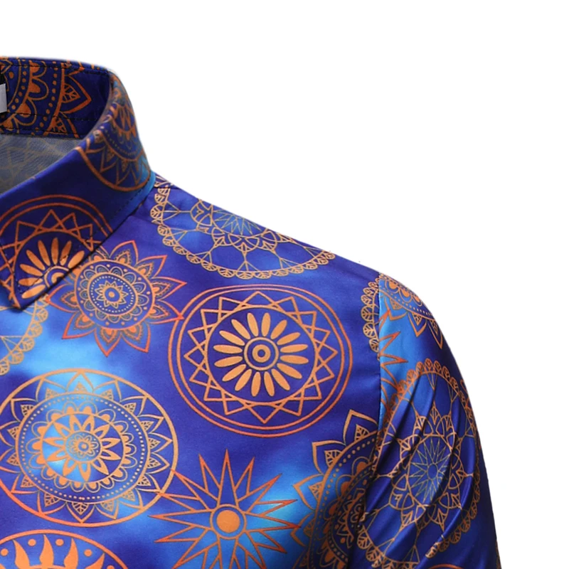 Цветная полосатая черная рубашка Мужская Новая мода Slim Fit Гавайские рубашки с длинными рукавами Топы осень весна Camisa Social Masculina 3XL