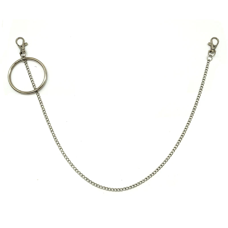 Брелок на ремень в стиле панк для мужчин Ювелирное Украшение джинсов цепочка