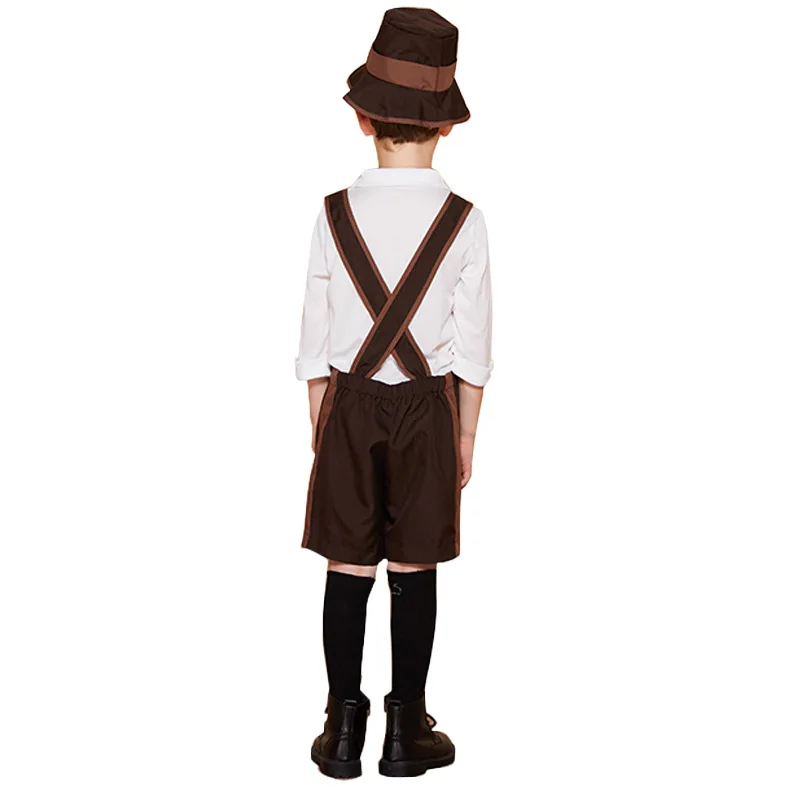 

Oktoberfest Costume for Kids Lederhosen Bavarian German Children's Beer Festival Suit