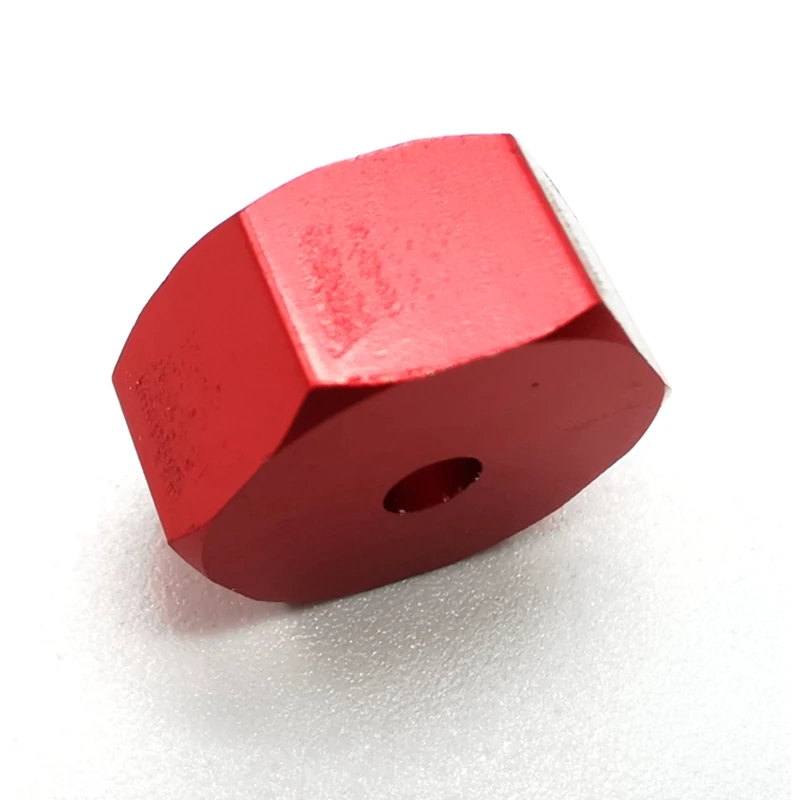 

2 Set RC Car Part: 1 Set 5mm to 12mm Metal Combiner Wheel Hub Hex Adapter & 1 Set Metal Rear Bridge Axle with Steel Gear