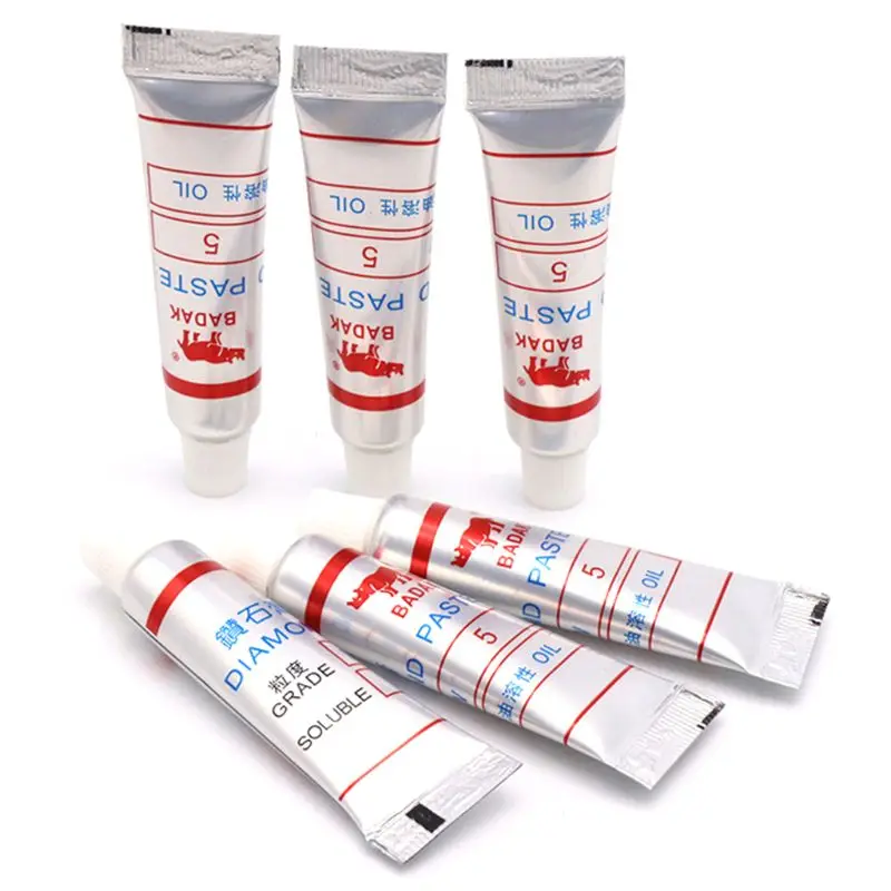 

12pcs Diamond Polishing Lapping Paste Compound Syringes W0.5 ~40 Micron Glass Metal Grinding Polishing Abrasive Tools