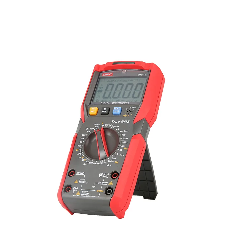 Цифровой мультиметр UNI T UT89X UT89XD true RMS 20 А цифровой высокого напряжения
