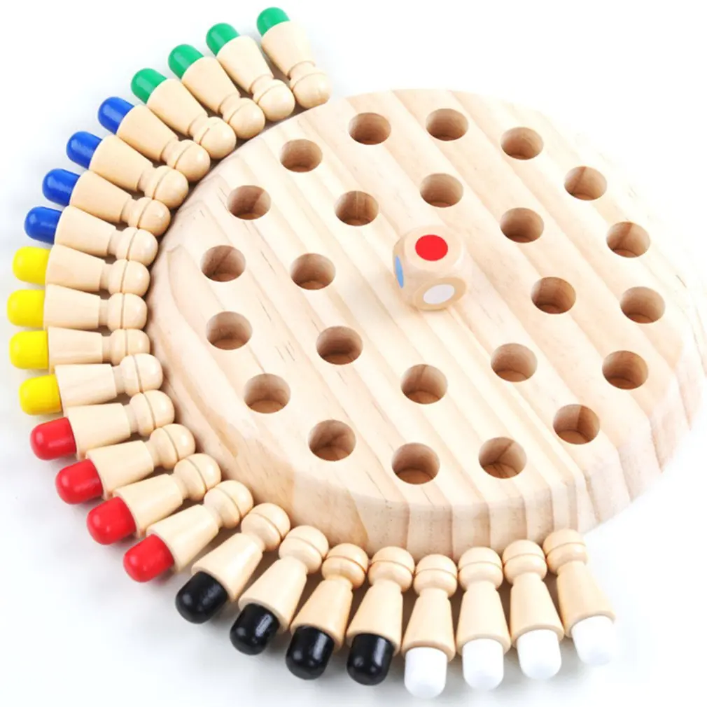 

Wooden Parent-child chess children's early education educational toys tabletop game